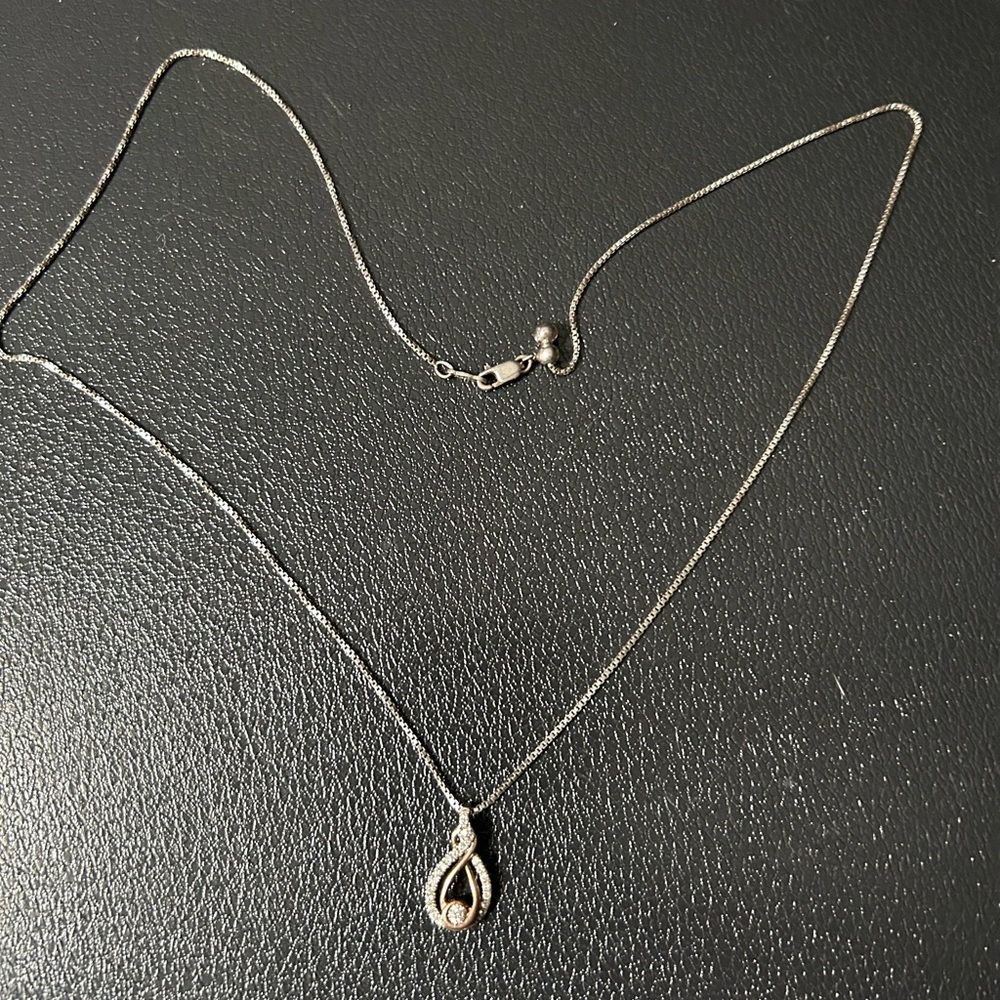 Not for Sale*** Kay Jewelers Interwoven Sterling Silver Necklace